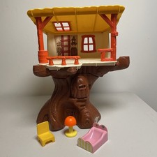 Vintage 1974 Hasbro Romper Room Weebles Tree House Kids