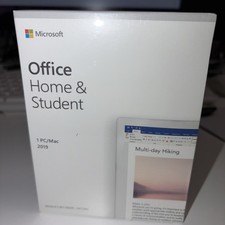 Microsoft Office 2019 Home Student PC or MAC Word Excel Powerpoint Windows 10 11
