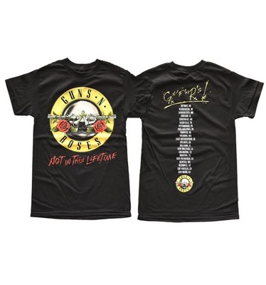 Guns N Roses GNR Not In This Lifetime Concert Tour T-shirt, Gift For Fan
