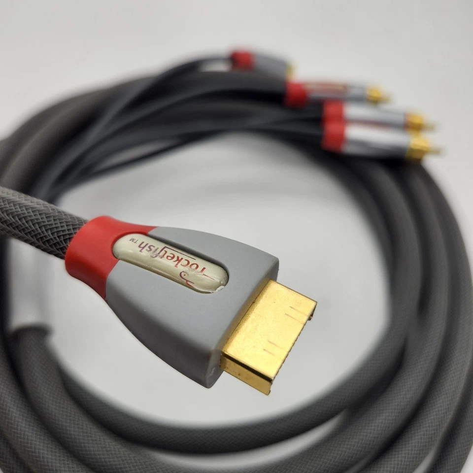 Cable Rocketfish S-VIDEO AV 12 pies Sony Playstation 2 PS2 Playstation 3 PS3 Foto 3 de 4