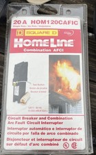 Square D HOM120CAFIC Homeline Homeline 20 Amp Single-Pole CAFCI Circuit Breaker