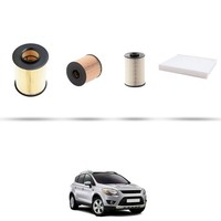 Hoffcar Wartungsset - 4 Filter Kompatibel Mit Ford Kuga 2.0 Tdci 103 Kw Ab 20