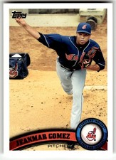 2011 Topps #647 Jeanmar Gomez Cleveland Indians Baseball