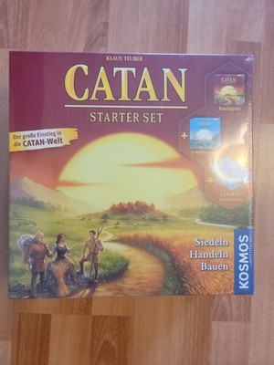 Klaus Teuber CATAN Starter Set Basisspiel Erweiterung 2 Länderszenarien Kosmos