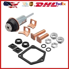 Starter Solenoid Repair Rebuild Kit #228000-6660 Plunger Contacts Set For Dodge