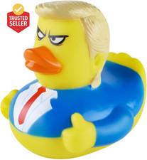 N  UWANI 4 Inch Squeak Rubber Ducks for Jeeps - Floating Baby Shower Bath Toys, C