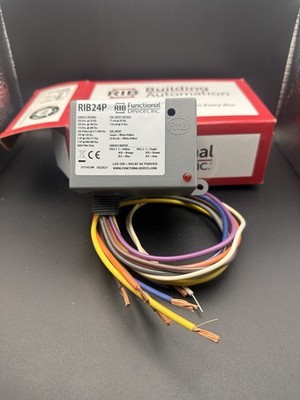 FUNCTIONAL DEVICES RIB24P - DPDT  20A contact (NEW IN BOX)