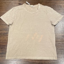 NWT FLAWED Madewell Women's XXS Cotton Perfect Crewneck Tee Heritage Khaki Tan