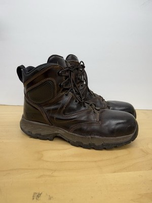 Red Wing 6'' Lace Up Aluminum Safety Toe Leather Work Boots Men's Size 9 D #2205