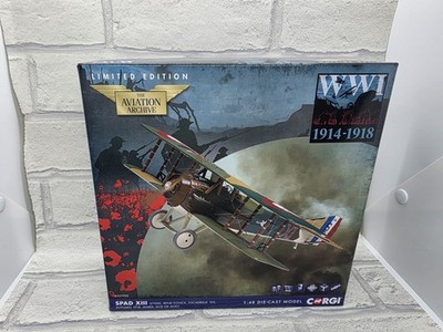 CORGI 1:48 AA37908 SPAD XIII S7000 RENE FONCK 'ACE OF ACES' 1918