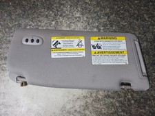06 - 12 Subaru Tribeca Left Driver Sun Visor Shade Lighted Homelink Gray Oem