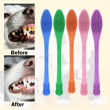 Pet Toothbrush Easy to Use Silicone Multifunctional Tooth Care Puppy