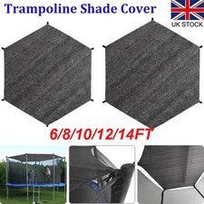 6/8/10FT Trampoline Shade Cover Trampoline Canopy Outdoor Trampoline Rain Cover