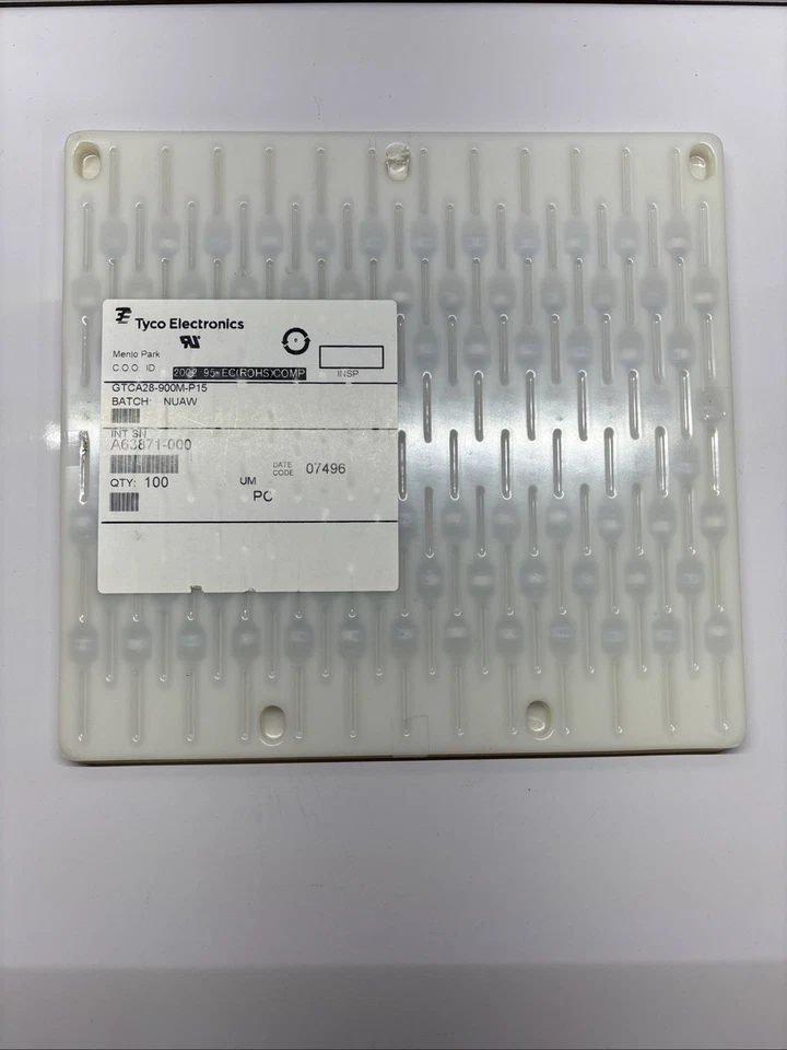 Tubos de descarga de gas (GDT) Tyco Electronics GTCA28-900M-P15 - 90V, 15kA, lote 100 Foto 2 de 3
