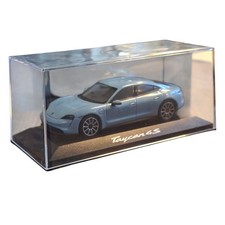 Porsche Taycan 4S Frozen Blue Metallic 1:43 Minichamps WAP0207810L DEALER ED