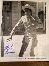 Mel Brooks Blazing Saddles Original Movie Promo Photo Signed