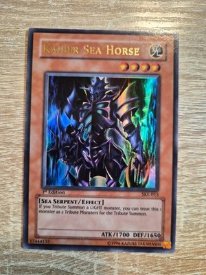 YuGiOh - Kaiser Sea Horse - SKE-015 - 1st Edition - Near Mint   Ultra Rare