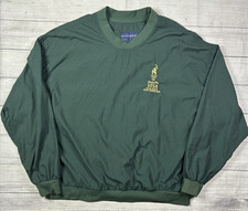 Vintage Atlanta Olympics 1996 Visa Pullover Jacket Windbreaker XXL Green