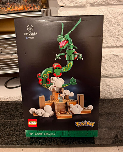 LEGO Pokémon Rayquaza 72168 Building Set 1083pcs 18+ Complete Boxed