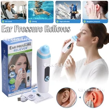 Ear Pressure Relief Device Eustachian Tube Unclogger Travel Tinnitus Aid Blue