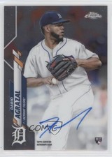 2020 Topps Chrome Rookie Auto Dario Agrazal #RA-DA Auto 2d8