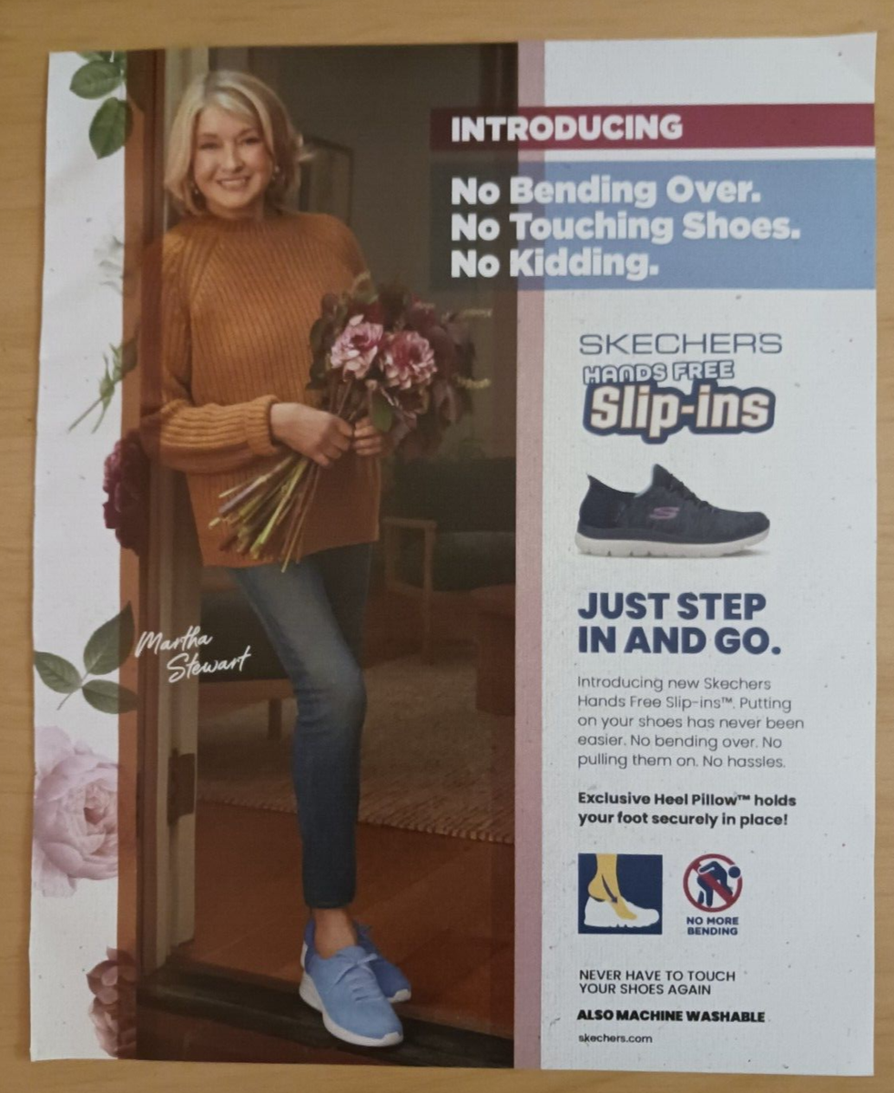 Martha Stewart Skechers Slip Resistant Shoes Commercial Shop Martha  Stewart's New Skechers Line 2023