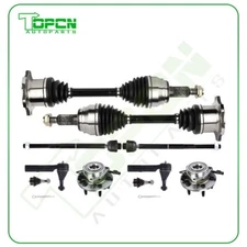 10x Ball Joint Wheel Hub Bearing CV Axle Shaft For 2007-13 Chevrolet Avalanche