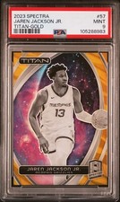 2023 Spectra Jaren Jackson Jr Titan Gold /10