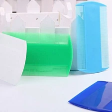 USA Durable Double Sided Nit Combs For Head Lice Detection Comb Pet Dog Flea