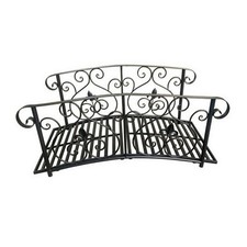 Brücke Fleur de Lis Gartenbrücke Teichbrücke HTI-Living