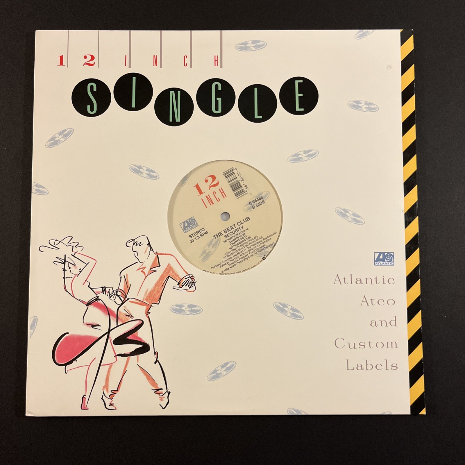 The Beat Club ~ Security 1988 US 33rpm 12