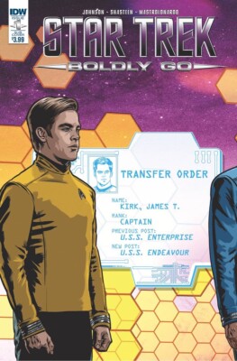 STAR TREK BOLDLY GO #1 IDW Publishing SUBSCRIPTION VAR (L12)