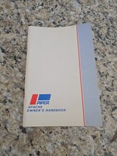 Piper Apache Model G, PA-23-160 Owner's Handbook Manual