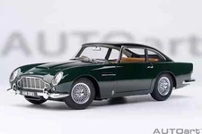 1/18 Aston Martin DB5 RHD 1964 British Racing Green Model Car By AUTOart 70286