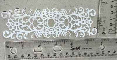 💜5 VINE BORDER cardstock paper die cut embellishments scrapbook card ...