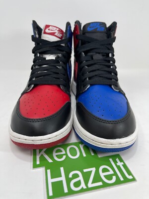 Nike Air Jordan Retro 1 High OG BG Top 3 Mocha Chicago Royal Bred