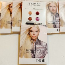 NIB DIOR Addict Lip Maximizer Gloss Pink Macadamia Lavender Intense Samplers