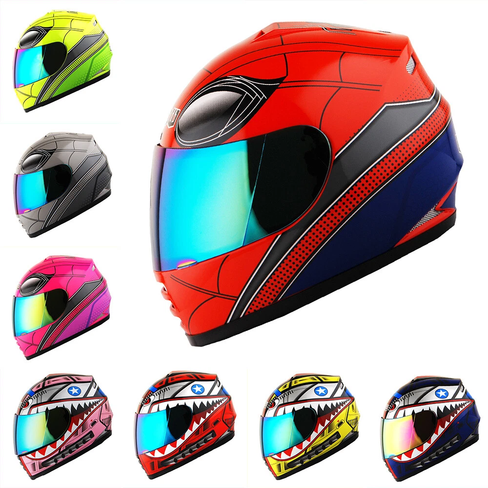 Spiderman dirt shop bike helmet
