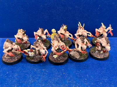 10 Crypt Ghouls der Flesh-eater Courts GUT BEMALT 2