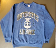 USAF United States Air Force FOTL Vintage Sweatshirt Large