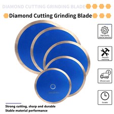 105mm-350mm Super Thin Diamond Toothless Sintered Saw Blade Cutting Disc Jewelry