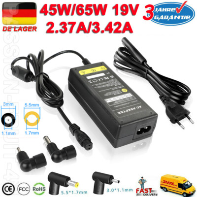 Laptop Ladegerät AC Netzteil 19V 2,3A 45W für Samsung Series 5 7 9 Ultrabook Neu