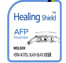 VERSA 40 STELL BLACK-BLACK OLEOPHOBIC WATCH PROTECTION GENUINE MADE INKOREA