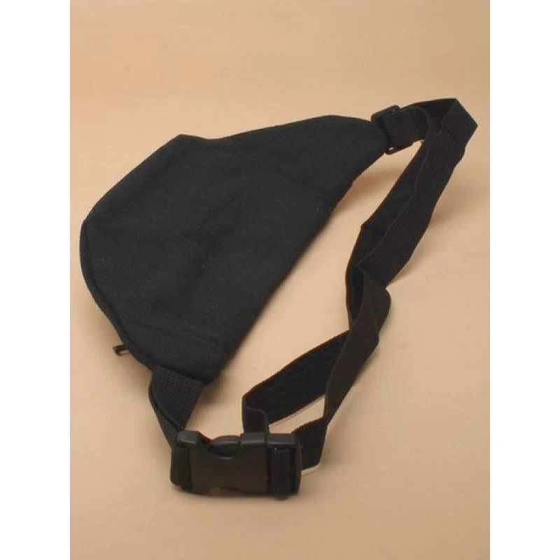 Plain black bum bag cheap