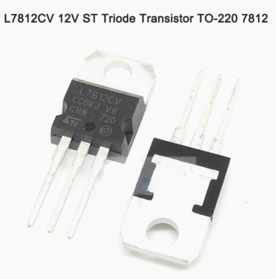 Transistor 12v R32 L7812CV 12V ST Triode Transistor TO-220 7812 L7812 L7812CV 12V | eBay