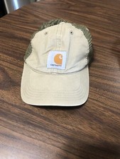 Carhartt Snap-Back Trucker Baseball Hat Mesh Back USA Made Great Condition