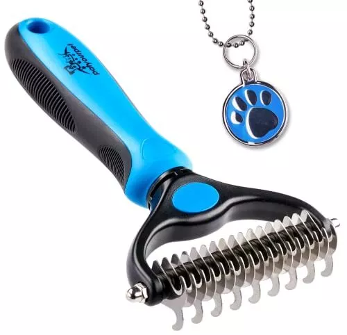 Undercoat comb store for cats