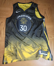 2022-23 Nike NBA Golden State Warriors Curry City Edition Authentic Jersey 52 XL