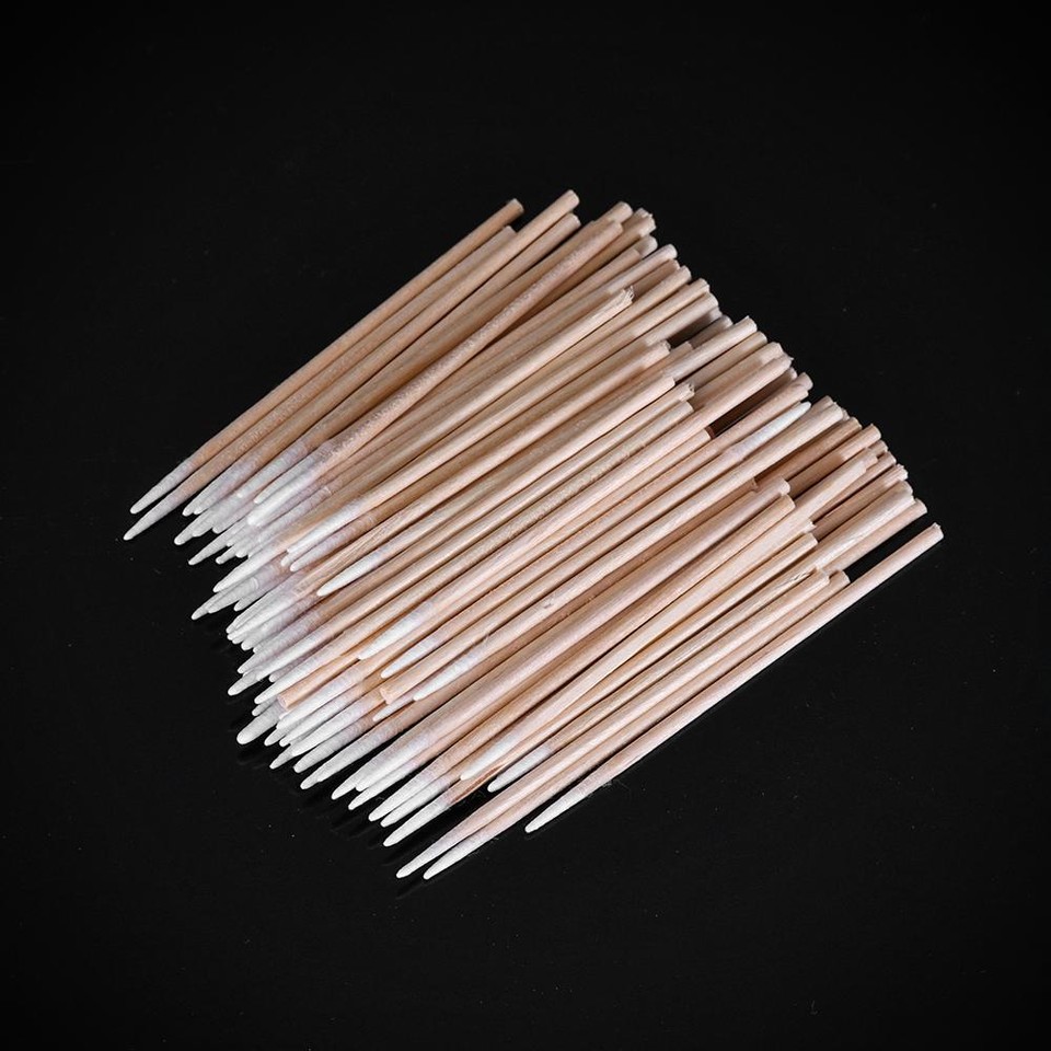 Port Cleanroon Use Cotton Disposable Stick Cleaning Swab Tool Dust Free