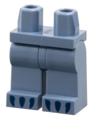 LEGO New Minifigure Legs Sand Blue Dark Blue Claws Animal Pterodactyl Part D540